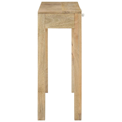 Konsolentisch 110x30x75 cm Gebleichtes Massivholz Mango