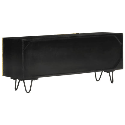 TV-Schrank 110x30x45 cm Massivholz Mango