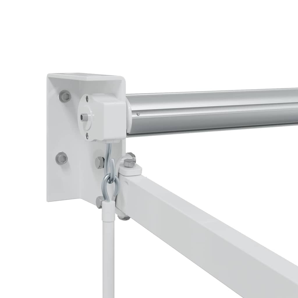 Markise Weiß 5 x 3 m Metall