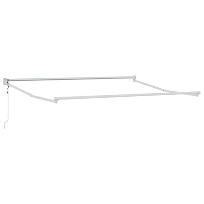Markise Weiß 3 x 2,5 m Metall