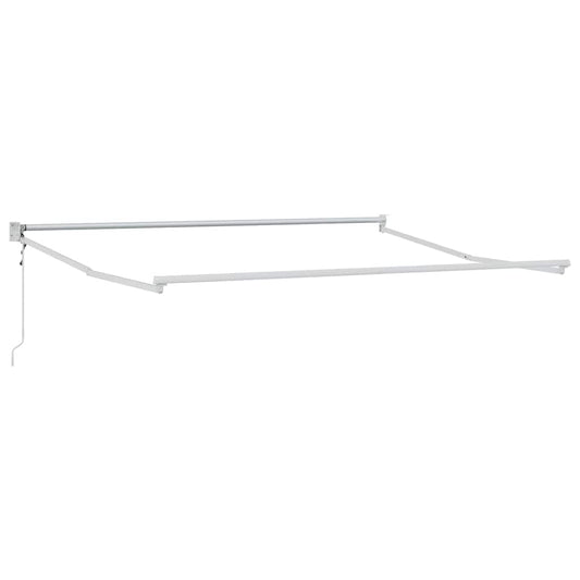 Markise Weiß 3 x 2,5 m Metall