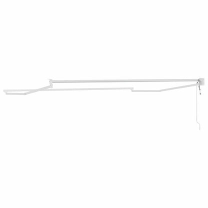 Markise Weiß 3 x 2,5 m Metall