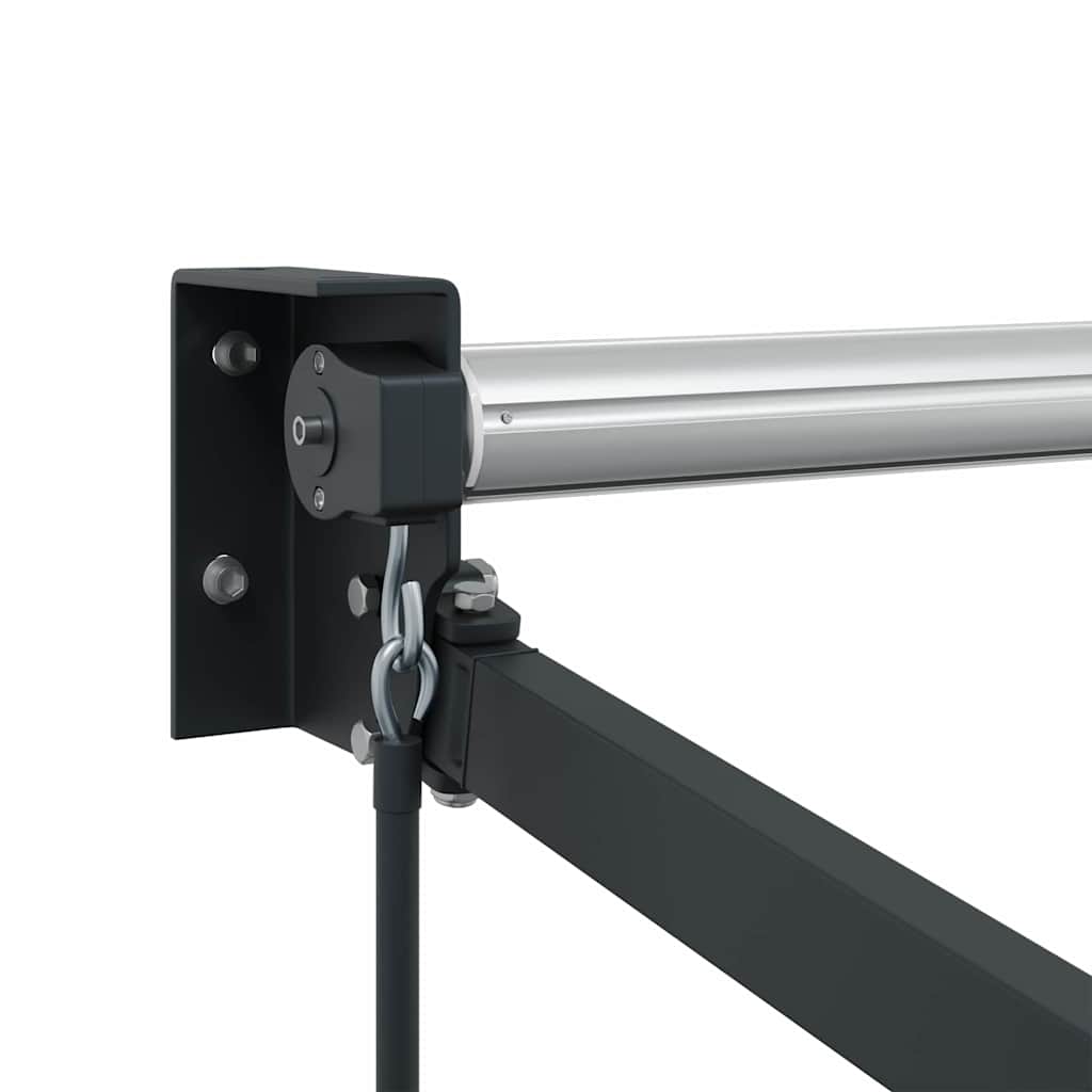 Markise Anthrazit 3 x 2,5 m Metall