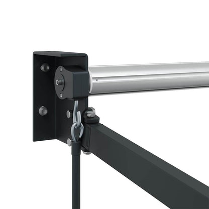 Markise Anthrazit 3 x 2,5 m Metall