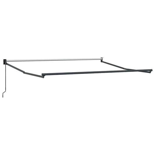 Markise Anthrazit 3 x 2,5 m Metall