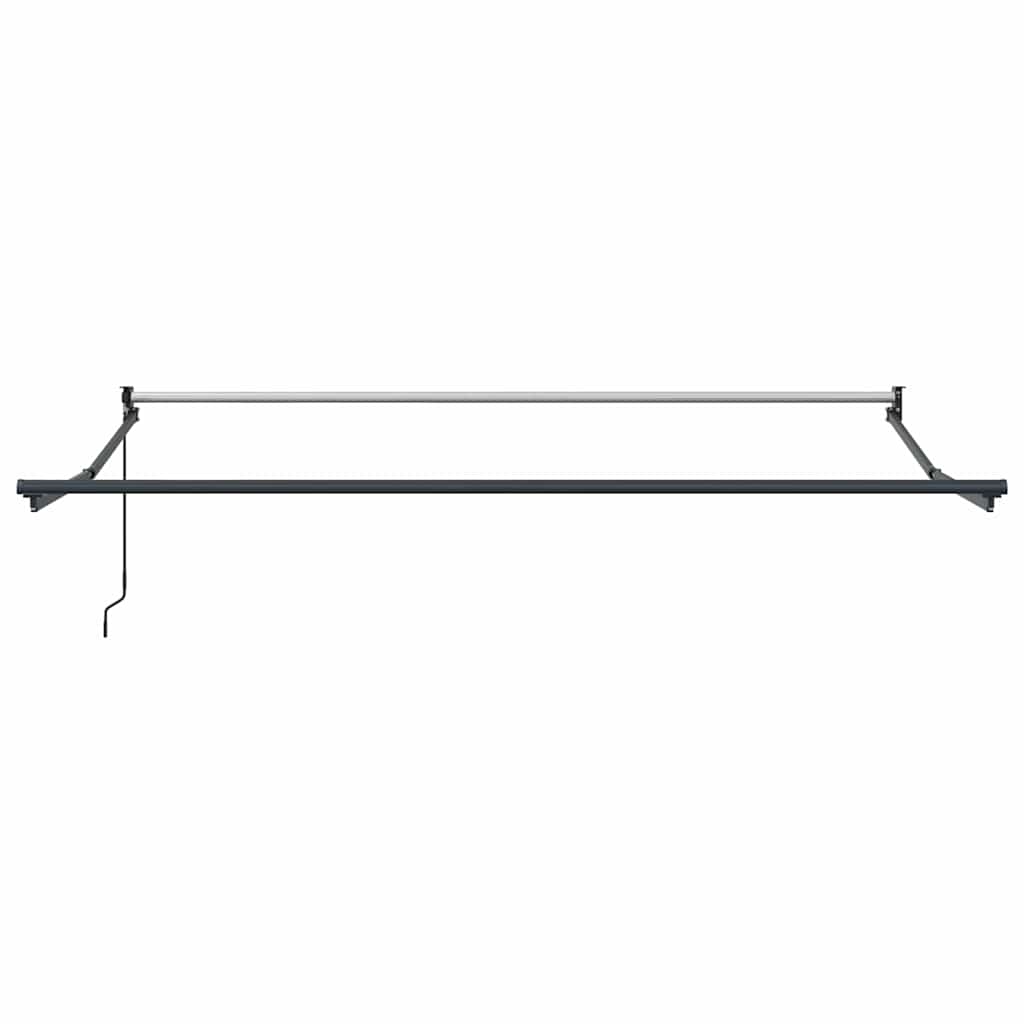 Markise Anthrazit 3 x 2,5 m Metall