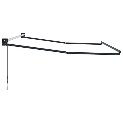 Markise Anthrazit 3 x 2,5 m Metall