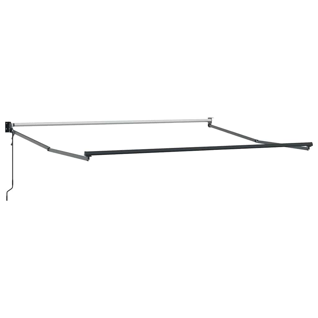 Markise Anthrazit 3,5 x 2,5 m Metall