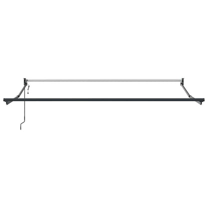 Markise Anthrazit 3,5 x 2,5 m Metall