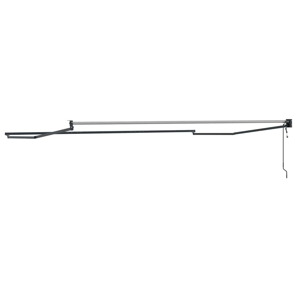 Markise Anthrazit 5 x 3 m Metall