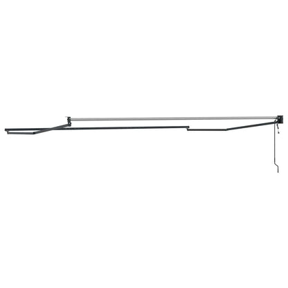 Markise Anthrazit 5 x 3 m Metall