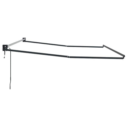Markise Anthrazit 5 x 3 m Metall