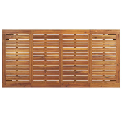 Gartentisch Haarnadel-Tischbeine 180x90x75 cm Akazie Massivholz