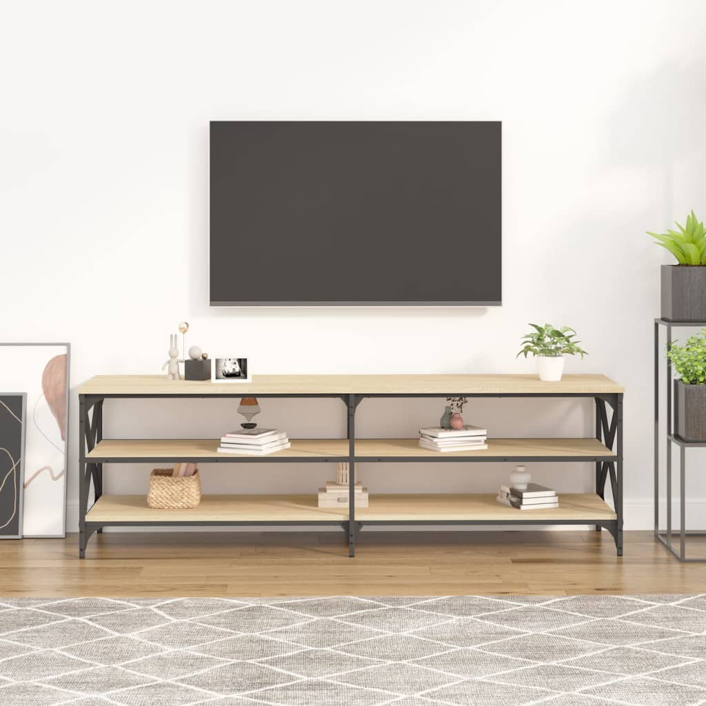 Tv-møbel Sonoma eg 160x40x50 cm træmateriale
