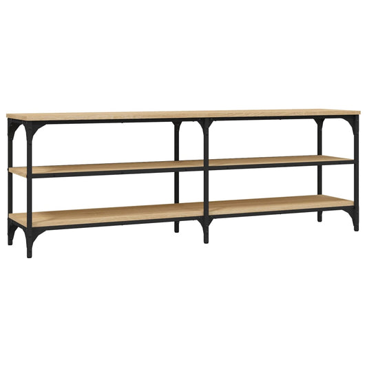 Tv-møbel Sonoma eg 140x30x50 cm træmateriale