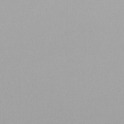 Fußhocker Hellgrau 51x41x40 cm Stoff