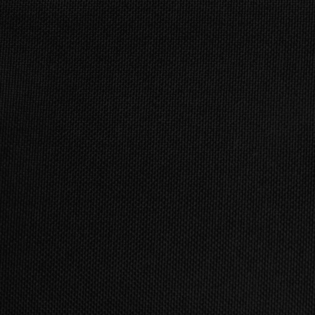 Fußhocker Schwarz 51x41x40 cm Stoff