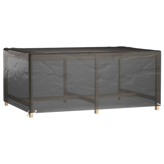 Gartenmöbel-Abdeckungen 2 Stk. 8 Ösen 180x122x75 cm Rechteckig