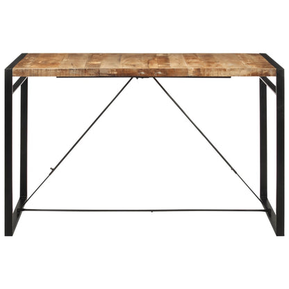 Bartisch 175x90x110 cm Massives Raues Mangoholz