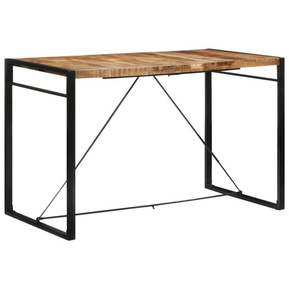 Bartisch 175x90x110 cm Massives Raues Mangoholz