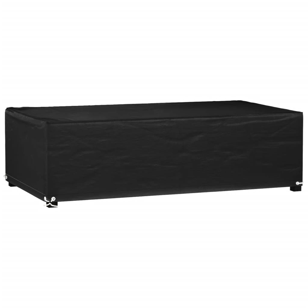 Gartenmöbel-Abdeckung 8 Ösen 125x70x35 cm Rechteckig