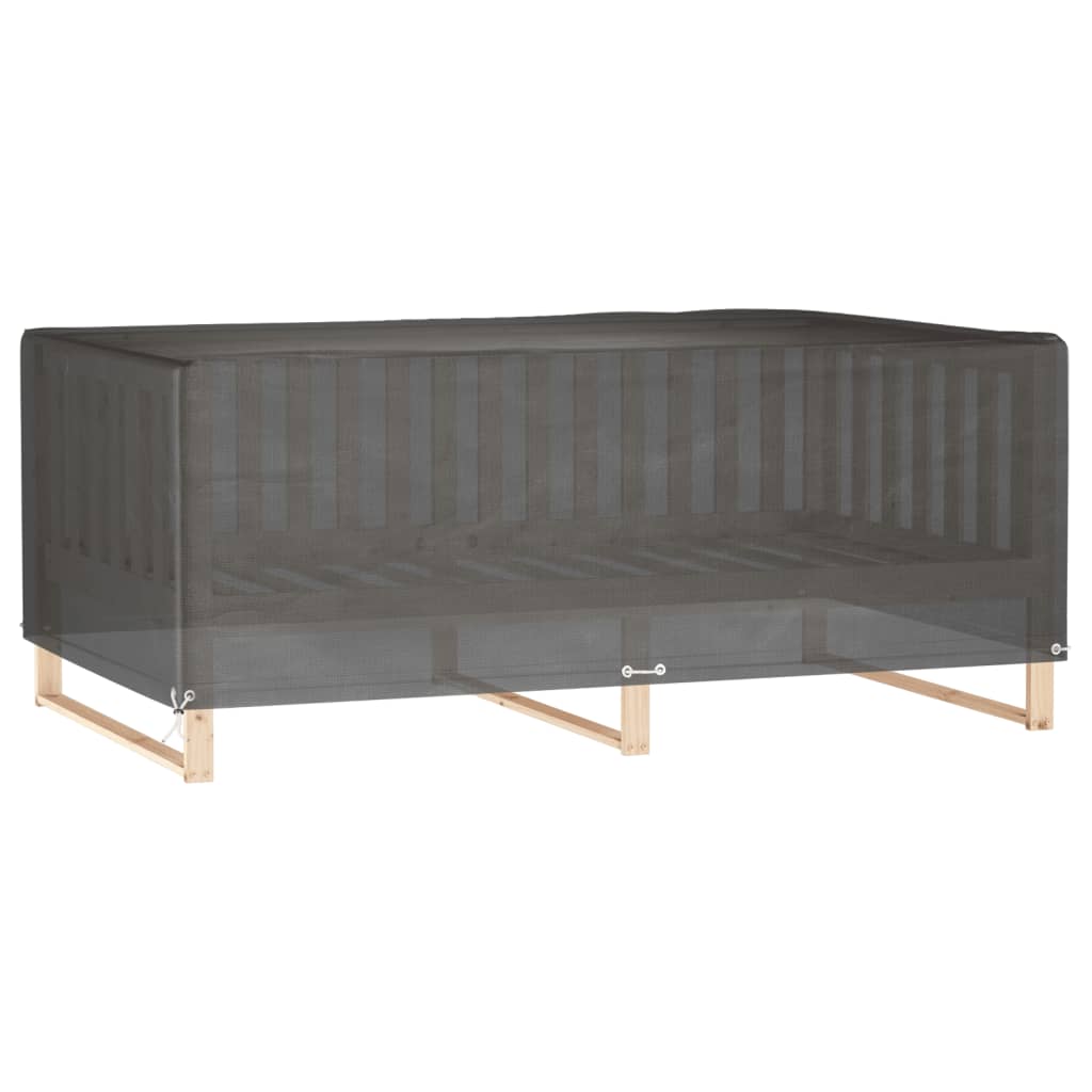 Gartenmöbel-Abdeckung 12 Ösen 227x152x65 cm Rechteckig