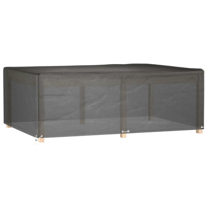 Gartenmöbel-Abdeckung 12 Ösen 230x165x80 cm Rechteckig