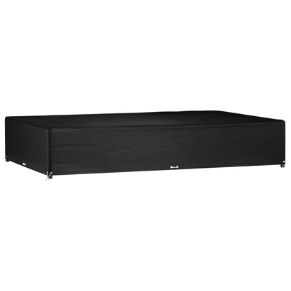 Gartenmöbel-Abdeckung 16 Ösen 325x205x60 cm Rechteckig