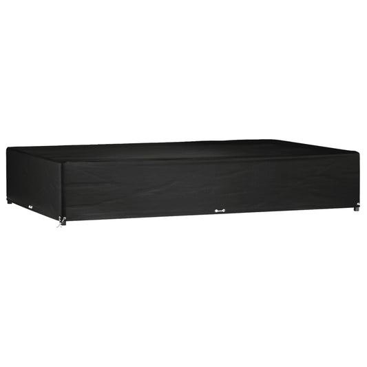 Gartenmöbel-Abdeckung 16 Ösen 325x205x60 cm Rechteckig