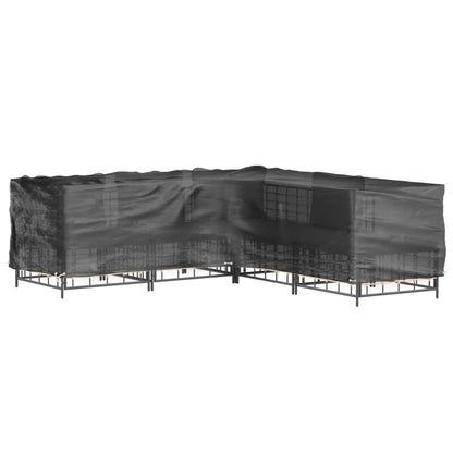Gartenmöbel-Abdeckung in L-Form 16 Ösen 285x285x90 cm