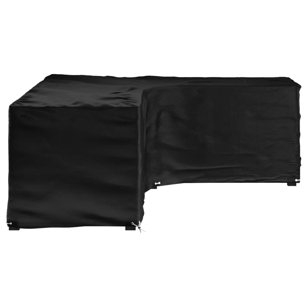 Gartenmöbel-Abdeckung in L-Form 16 Ösen 260x210x80 cm