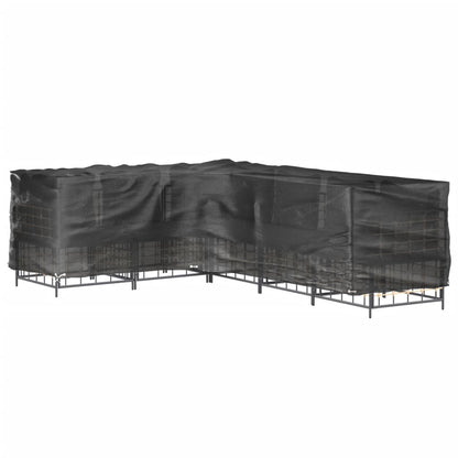 Gartenmöbel-Abdeckung in L-Form 16 Ösen 260x210x80 cm