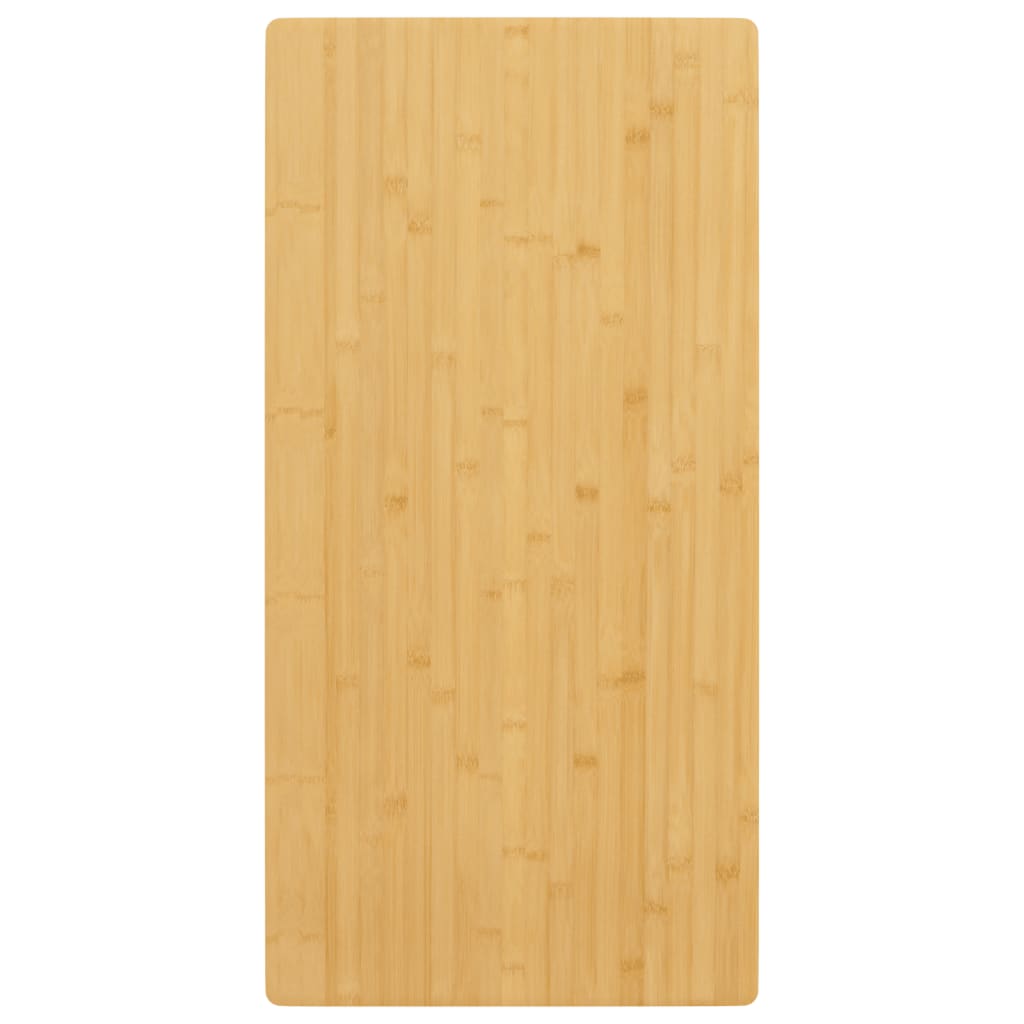 Tischplatte 40x80x2,5 cm Bambus