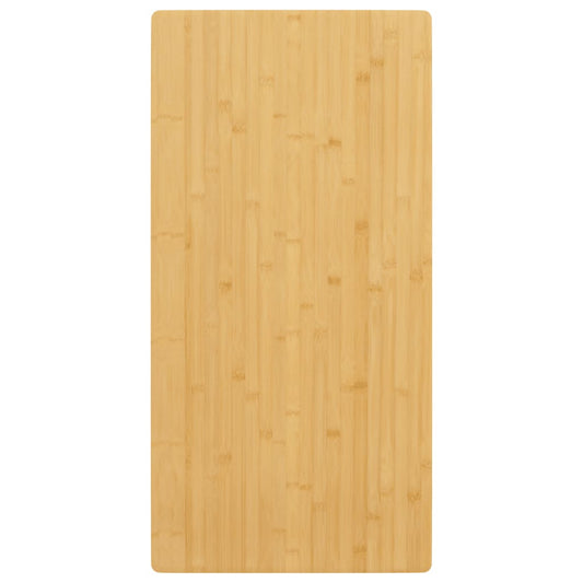 Tischplatte 40x80x2,5 cm Bambus