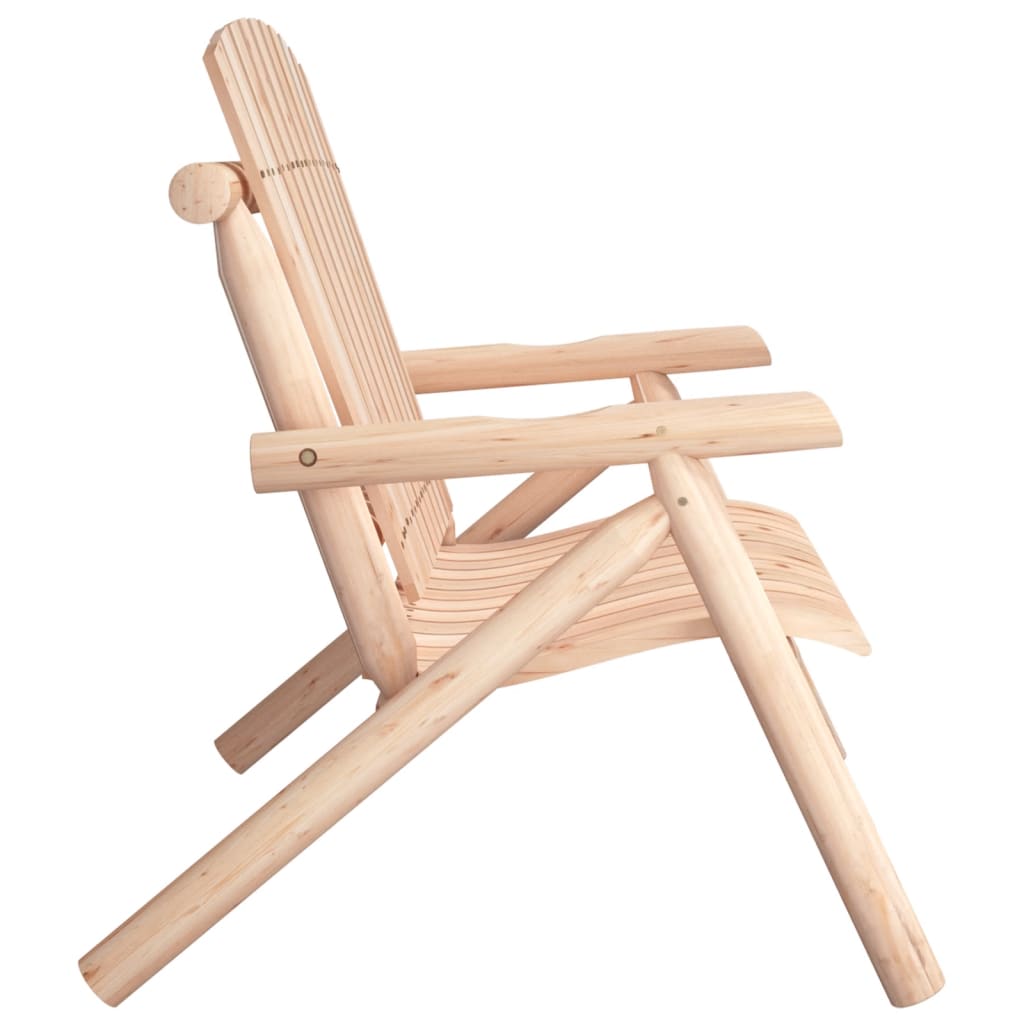 Gartenbank 2-Sitzer 119x85x98 cm Massivholz Fichte