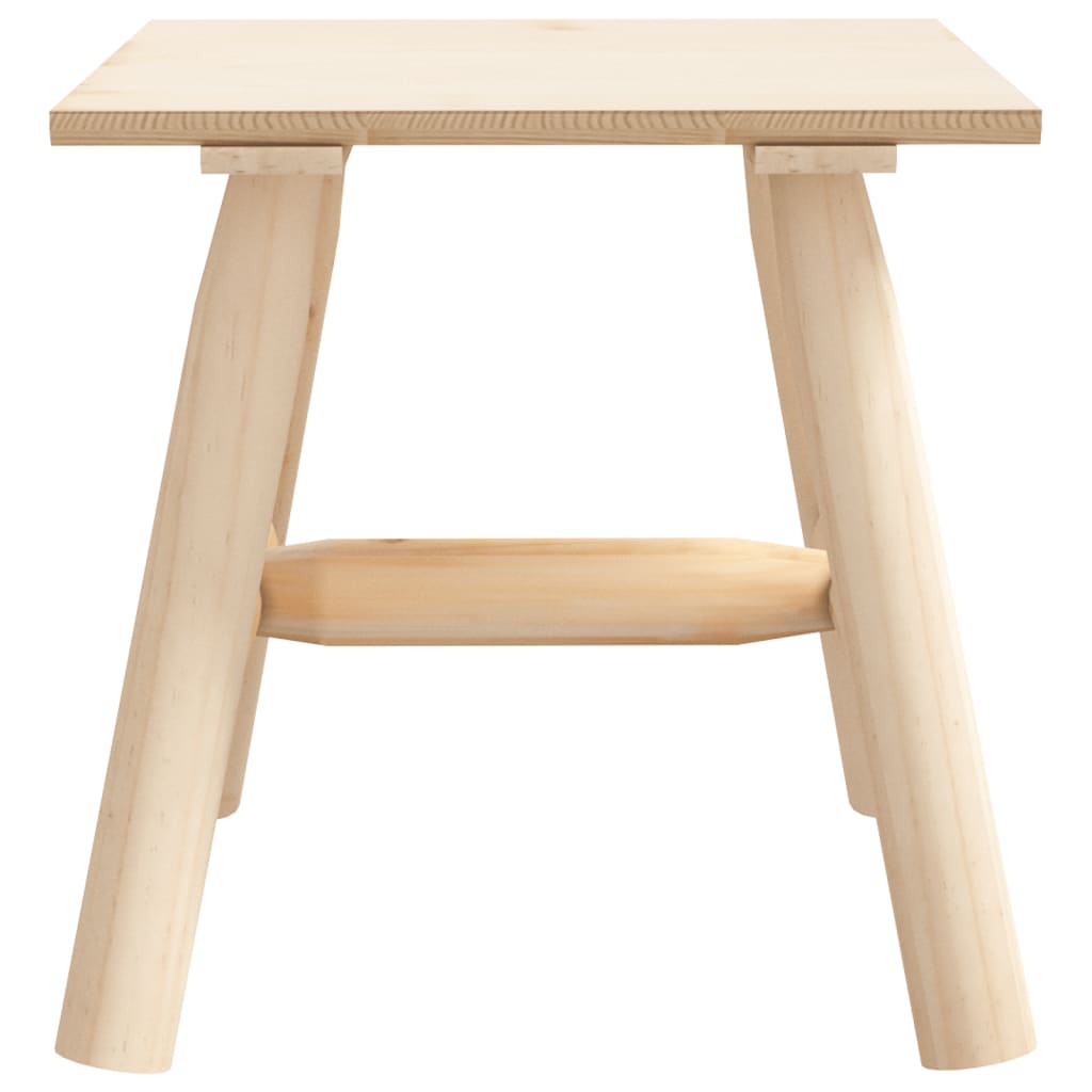 Beistelltisch 49x49x50 cm Massivholz Fichte