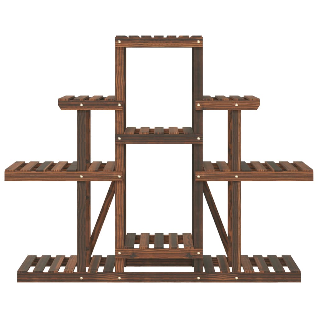 Blumenständer 110x25x96 cm Massivholz Tanne