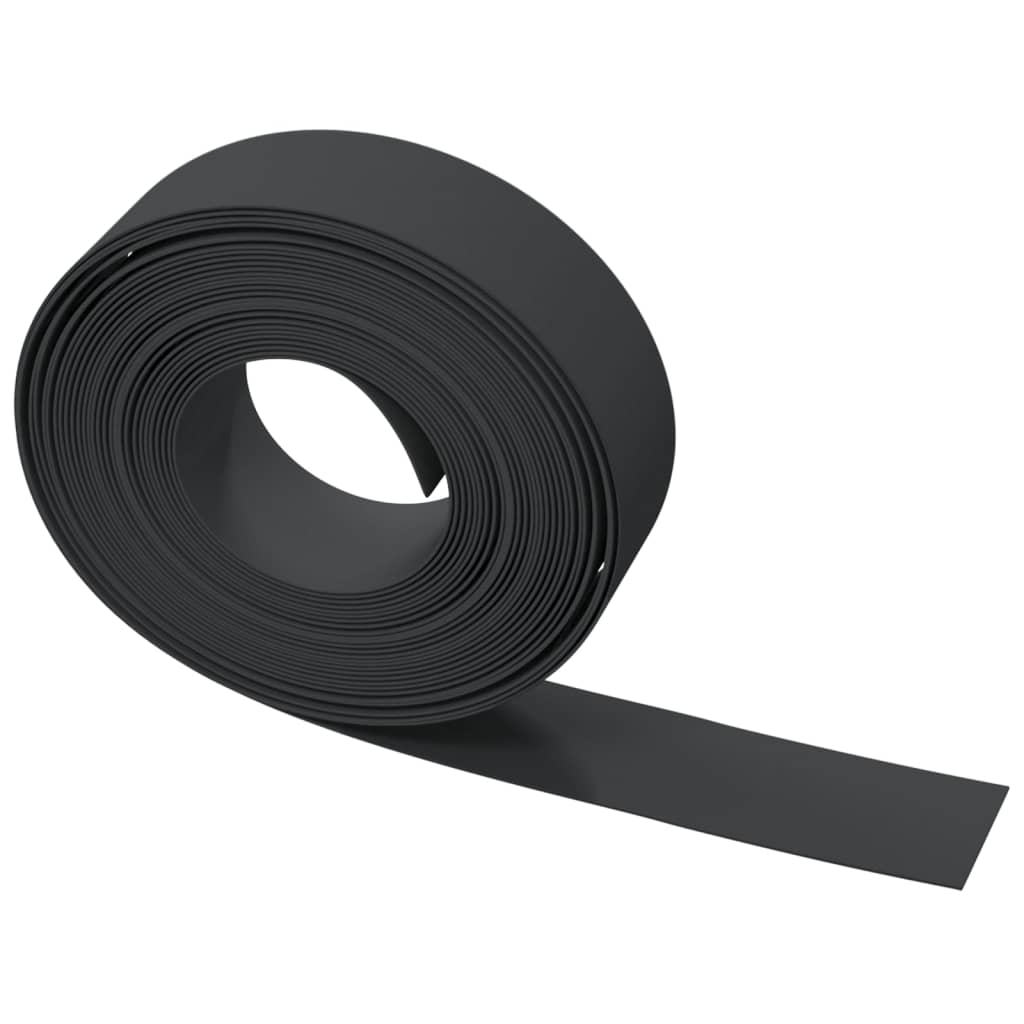 Plænekant 3 stk sort 10 m 15 cm polyethylen