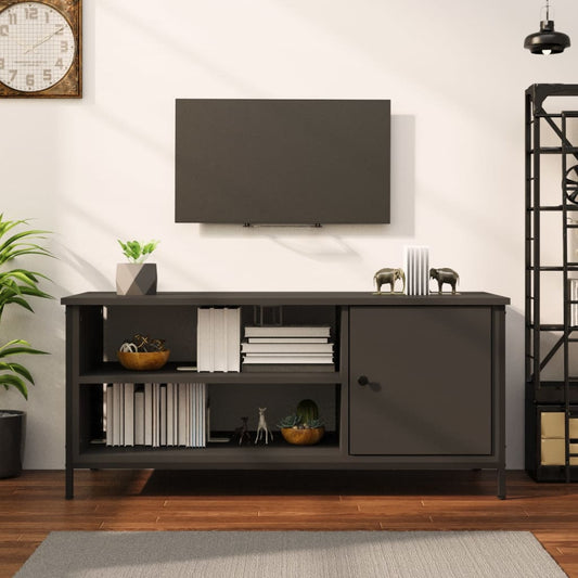 TV-skab Sort 100x40x45 cm Træ Materiale