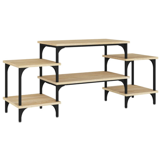 Tv-møbel Sonoma eg 117x35x52 cm træmateriale