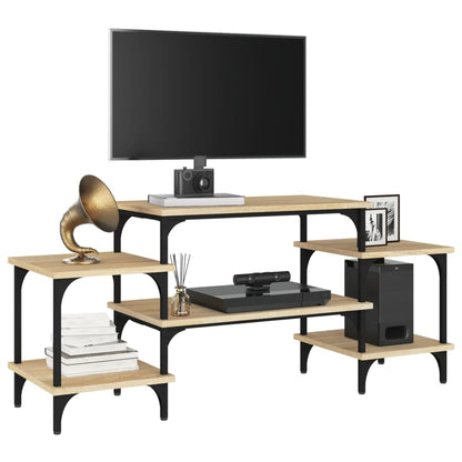 Tv-møbel Sonoma eg 117x35x52 cm træmateriale