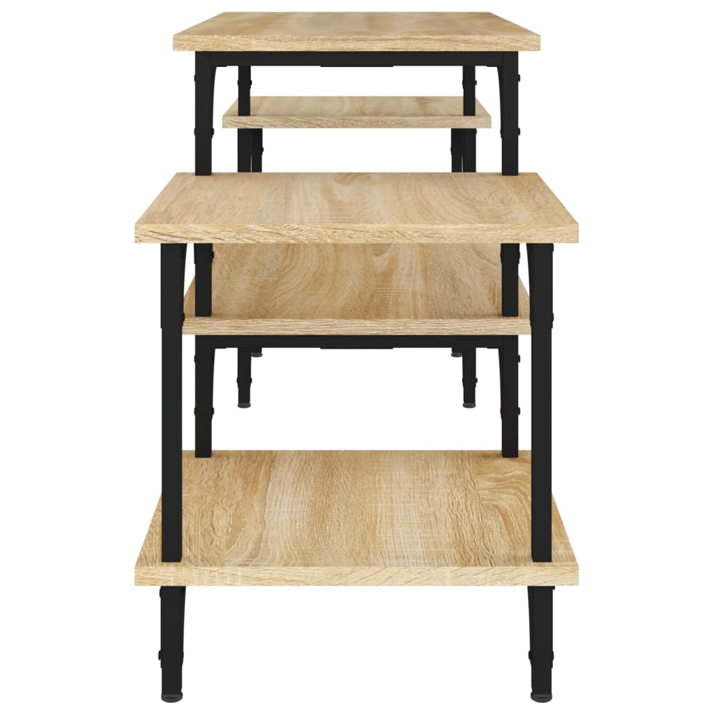 Tv-møbel Sonoma eg 117x35x52 cm træmateriale