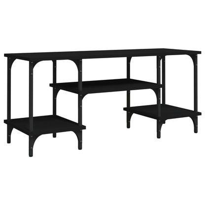 TV-skab Sort 102x35x45,5 cm Træ Materiale