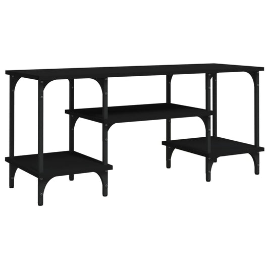 TV-skab Sort 102x35x45,5 cm Træ Materiale