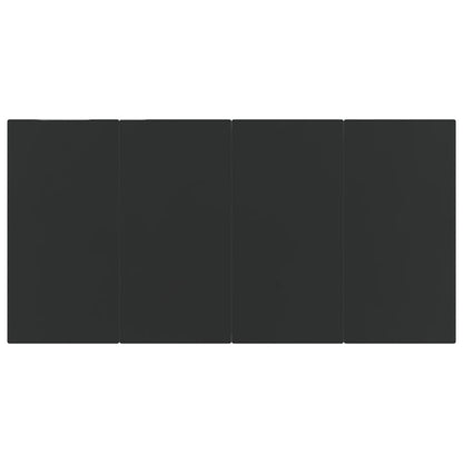 5-tlg. Garten-Essgruppe Schwarz