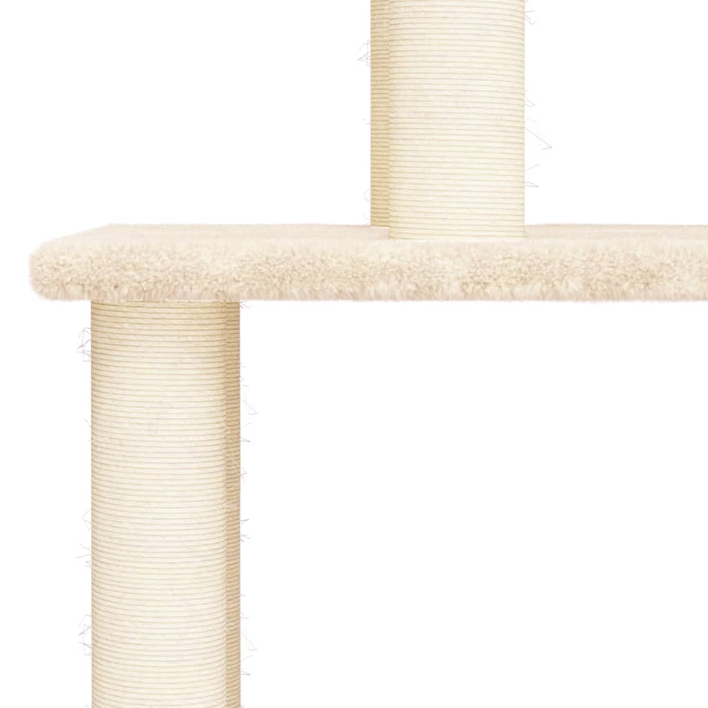 Kradsestolpe med sisal kradsestolpe creme 149 cm