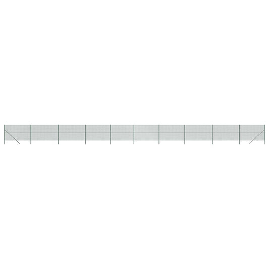 Maschendrahtzaun Grün 1,4x25 m
