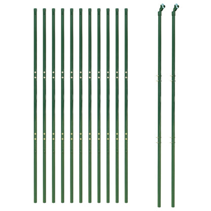 Maschendrahtzaun Grün 1,4x25 m