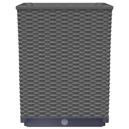 Pflanzkübel 4 Stk. Schwarz 30x30x37 cm Polypropylen