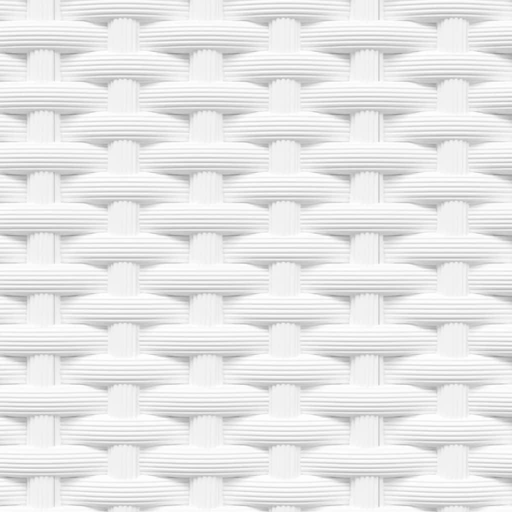 Pflanzkübel 4 Stk. Weiß 30x30x37 cm Polypropylen